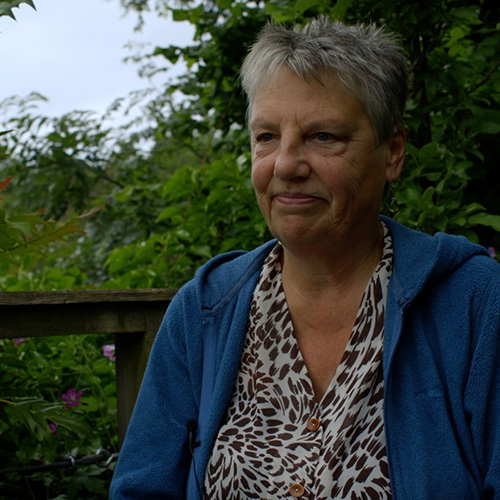 Woman being interviewed by VideoHQ for a testimonial video