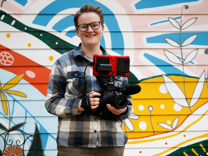 Hannah Quinn, Director of Stoke on Trent video production company VideoHQ