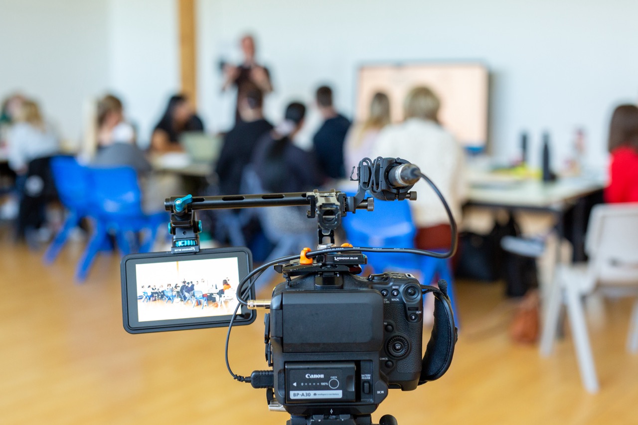 VideoHQ films training for a client in Stoke-on-Trent